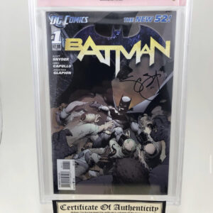 Batman 1 (New 52), CBCS 9.6 Verified Signature